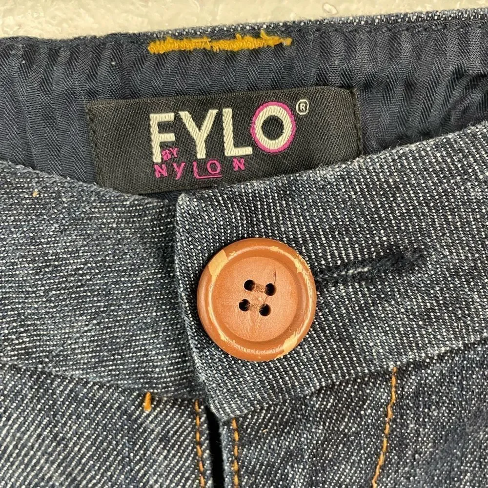 Fylo Denim Shorts Size 8 EUC